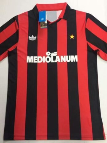 AC Milan Maglia di Casa 1990