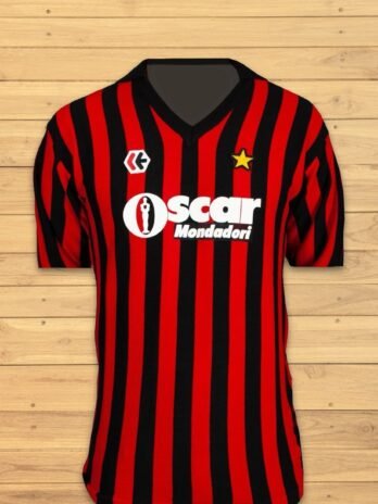 AC Milan Maglia di Casa 1984